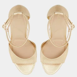 ALDO Platform Heels^Afumeth Gold
