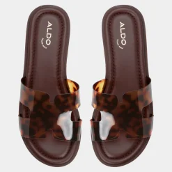ALDO Flat Sandals^Anayelie Open brown