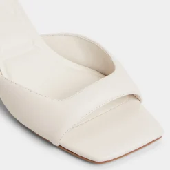 ALDO Mules|Block Heels^Aneky White/Bone