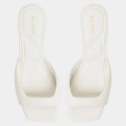 ALDO Mules|Block Heels^Aneky White/Bone