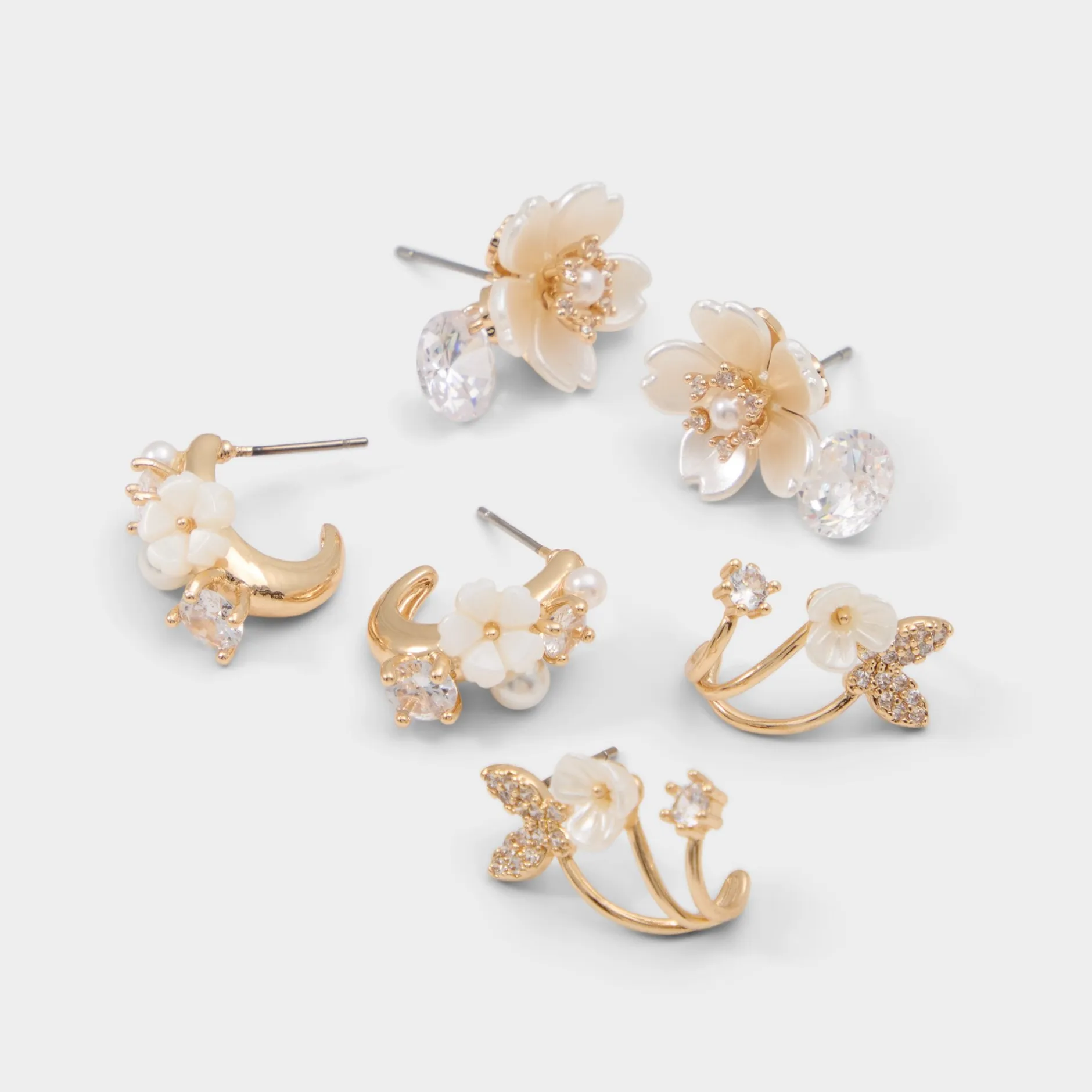 ALDO Accessories|Water Resistant Jewelry^Arluna Gold/clear multi