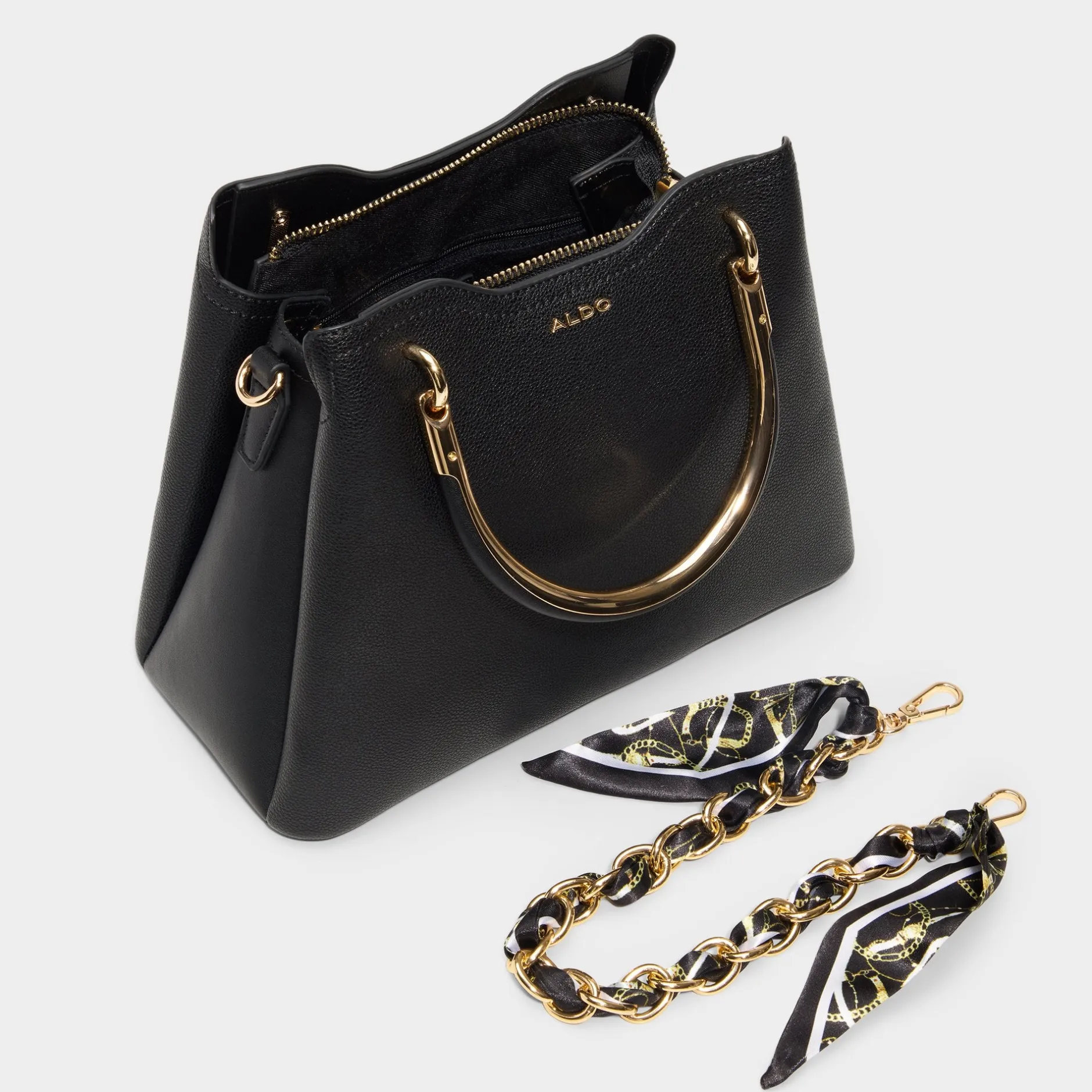 ALDO Bags|Tote & Satchel Bags^Arrayann Black