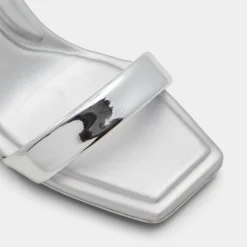 ALDO Block Heels^Aurorai Silver
