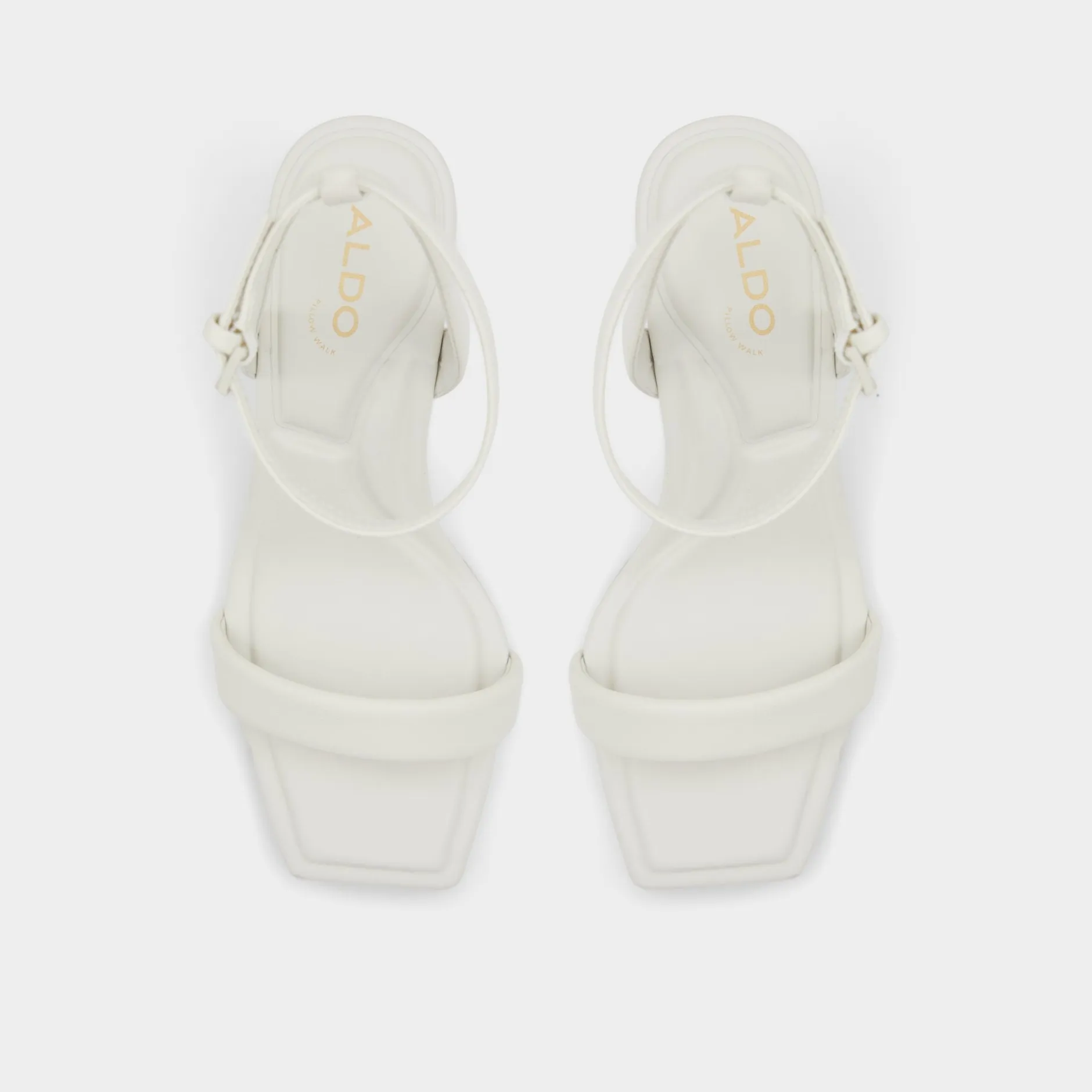 ALDO Block Heels^Aurorai White/bone