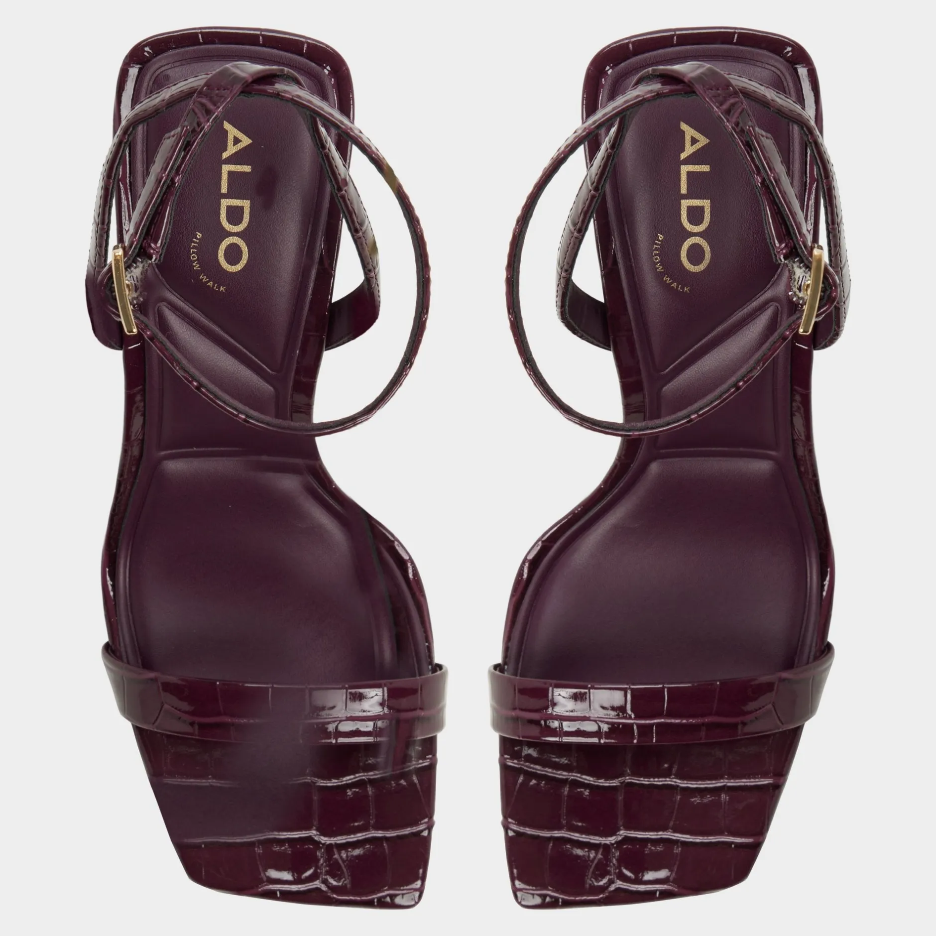 ALDO Block Heels^Azzira Bordo
