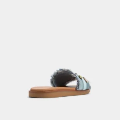 ALDO Flat Sandals^Beachside Denim