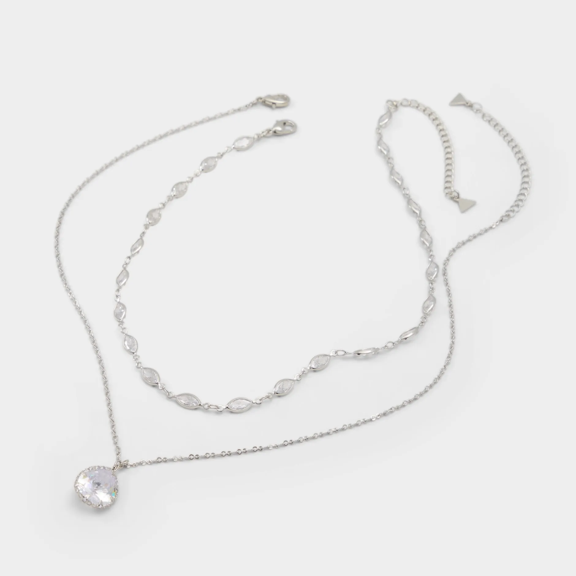 ALDO Accessories|Water Resistant Jewelry^Beaucerona Silver/clear multi