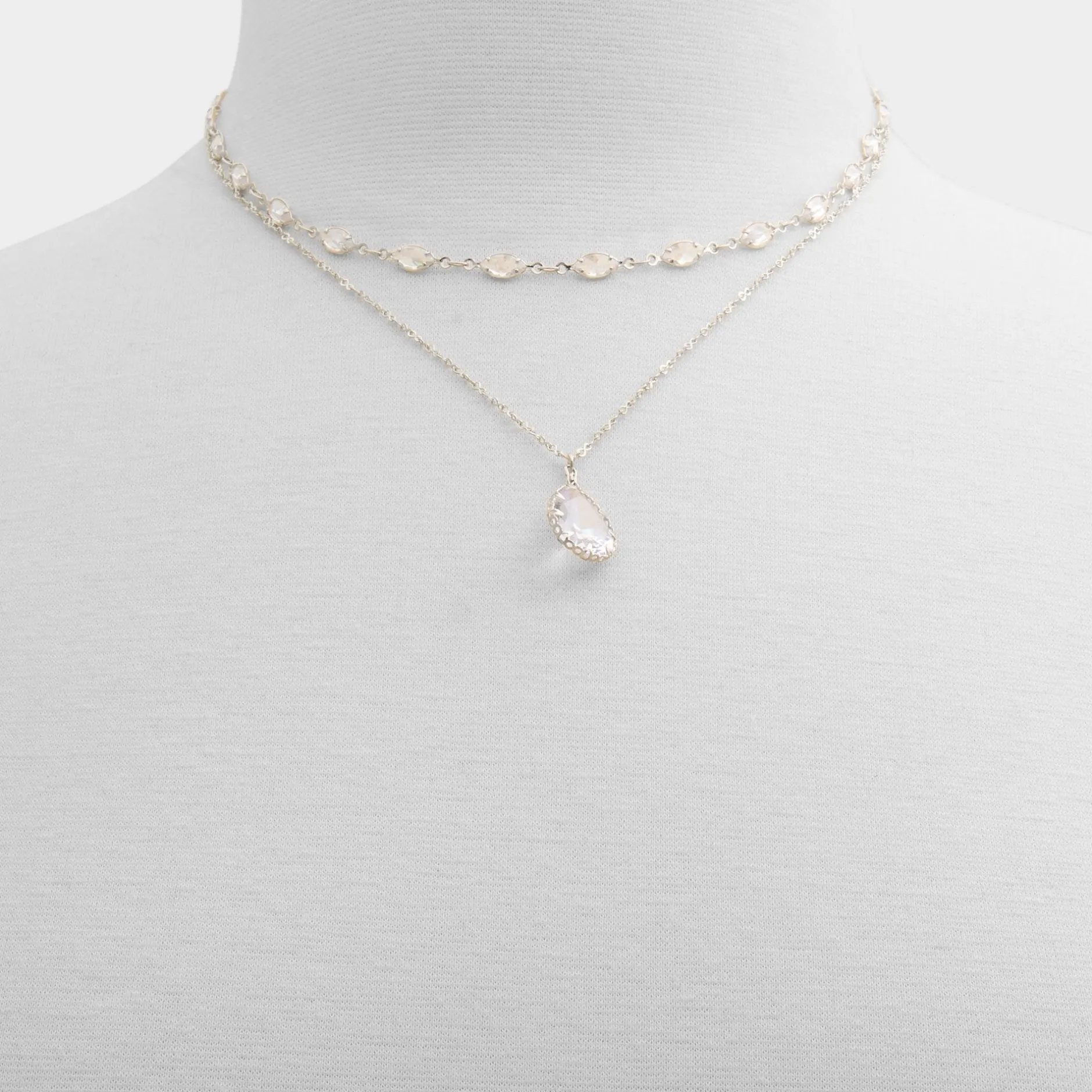 ALDO Accessories|Water Resistant Jewelry^Beaucerona Silver/clear multi