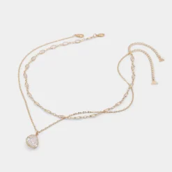 ALDO Accessories|Water Resistant Jewelry^Beaucerona Gold/clear multi