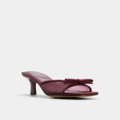 ALDO Mules|Kitten Heels^Begoniaa Bordo