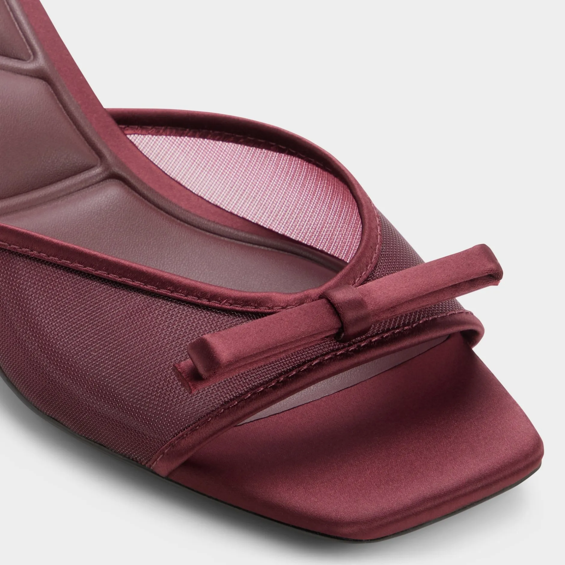 ALDO Mules|Kitten Heels^Begoniaa Bordo
