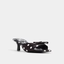 ALDO Mules^Belerose Black/white