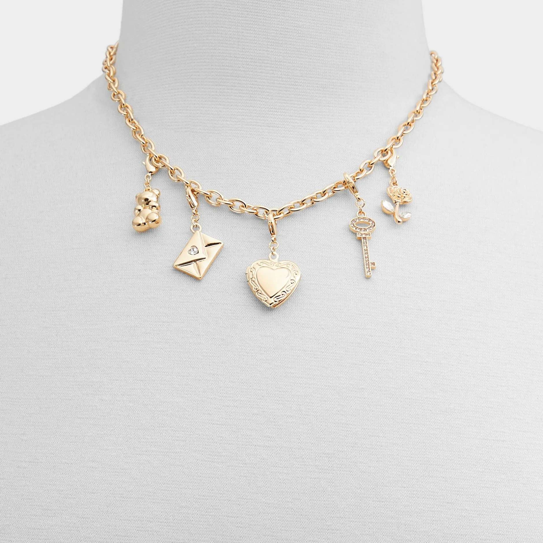 ALDO Accessories^Bemyvalentine Gold/Clear Multi