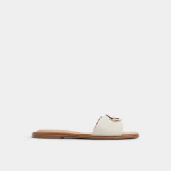 ALDO Flat Sandals^Biggin White/bone