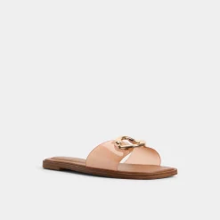 ALDO Flat Sandals^Biggin Tan