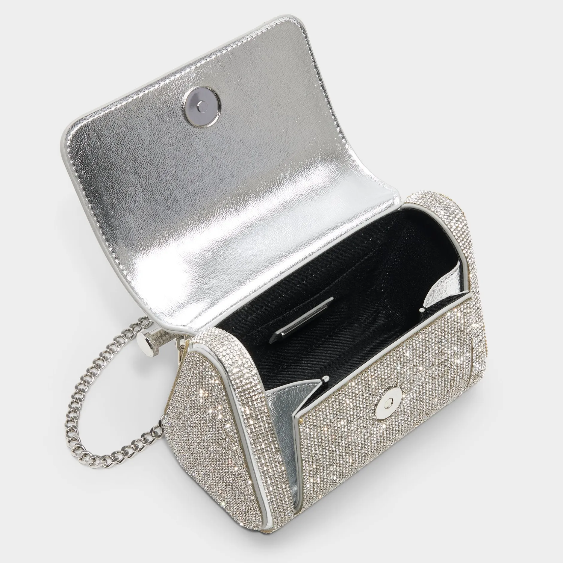 ALDO Bags^Blingchic Silver