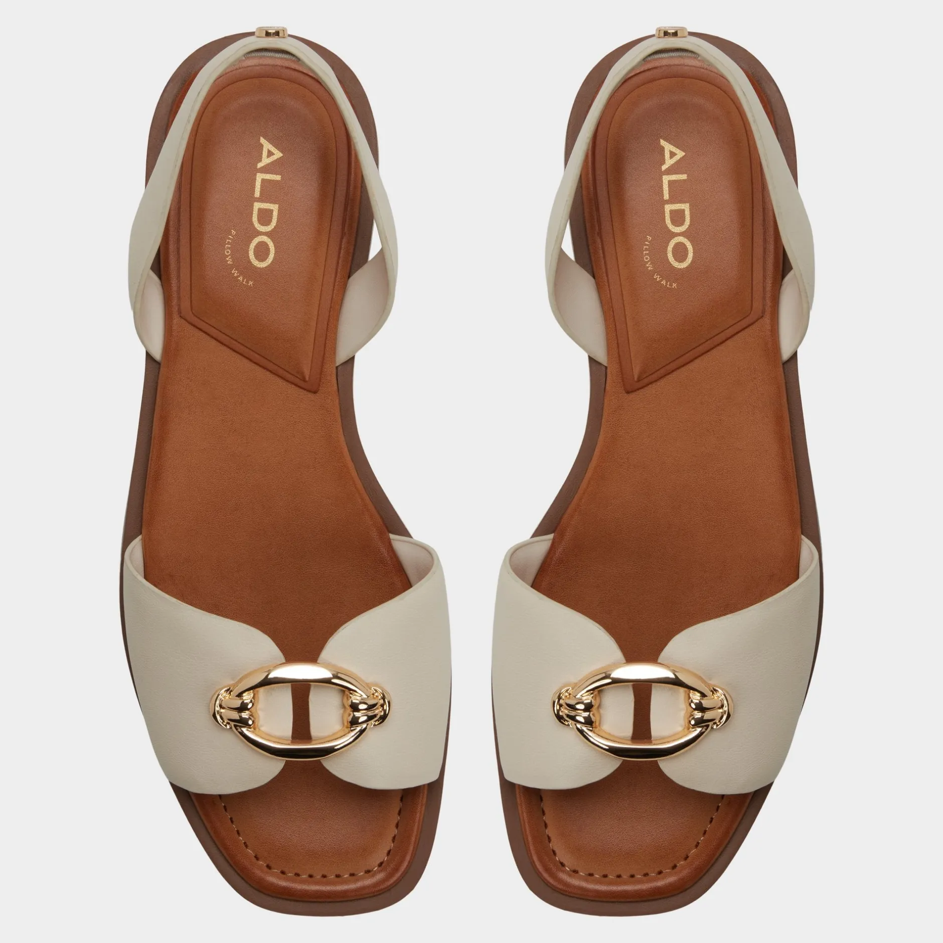 ALDO Flat Sandals^Calelian Other white