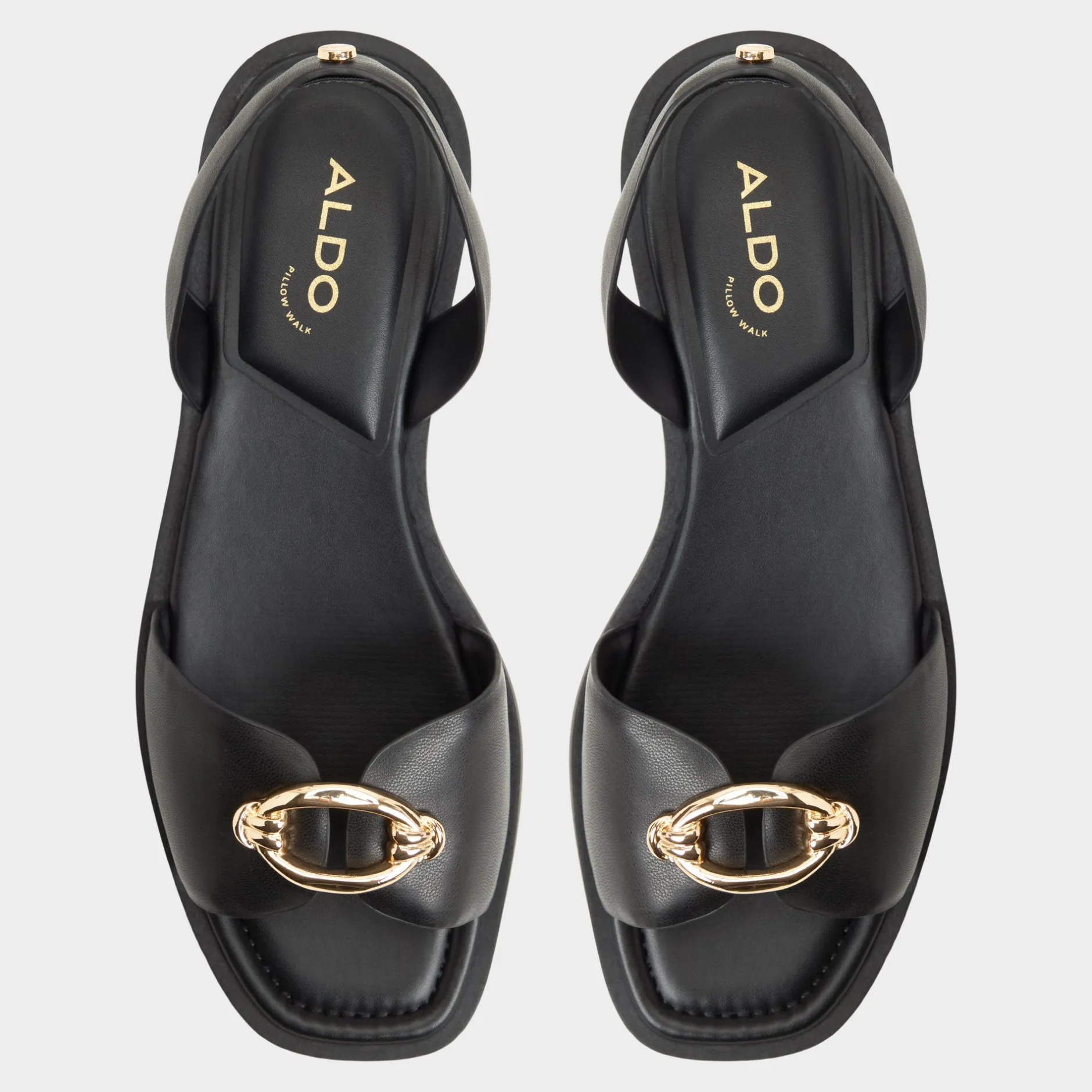 ALDO Flat Sandals^Calelian Black