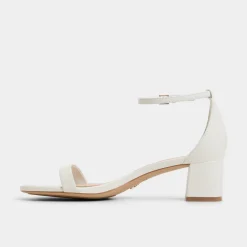 ALDO Block Heels^Calliope White/Bone