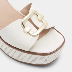 ALDO Wedge Sandals^Carrabriria Open white