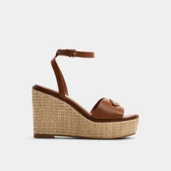 ALDO Wedge Sandals^Carrabririel Medium brown