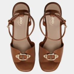 ALDO Wedge Sandals^Carrabririel Medium brown