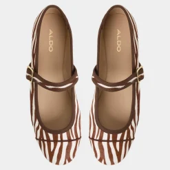 ALDO Ballet Flats^Caylyn White/black