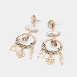 ALDO Accessories|Earrings^Chances Champagne