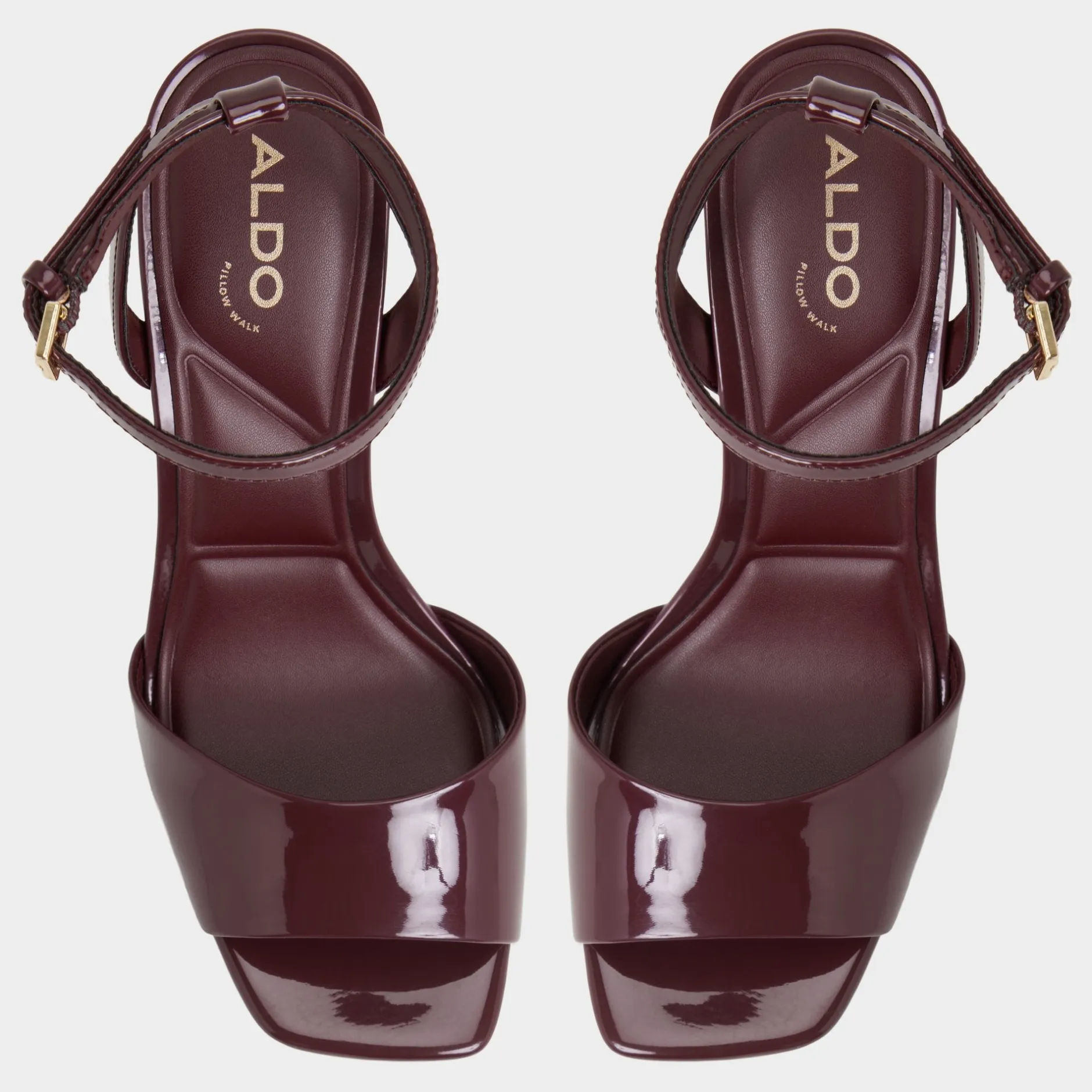 ALDO Platform Heels^Chicgleam Bordo