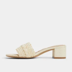 ALDO Mules|Block Heels^Claudina Natural