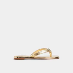 ALDO Thong Sandals|Flat Sandals^Conchiglia Gold
