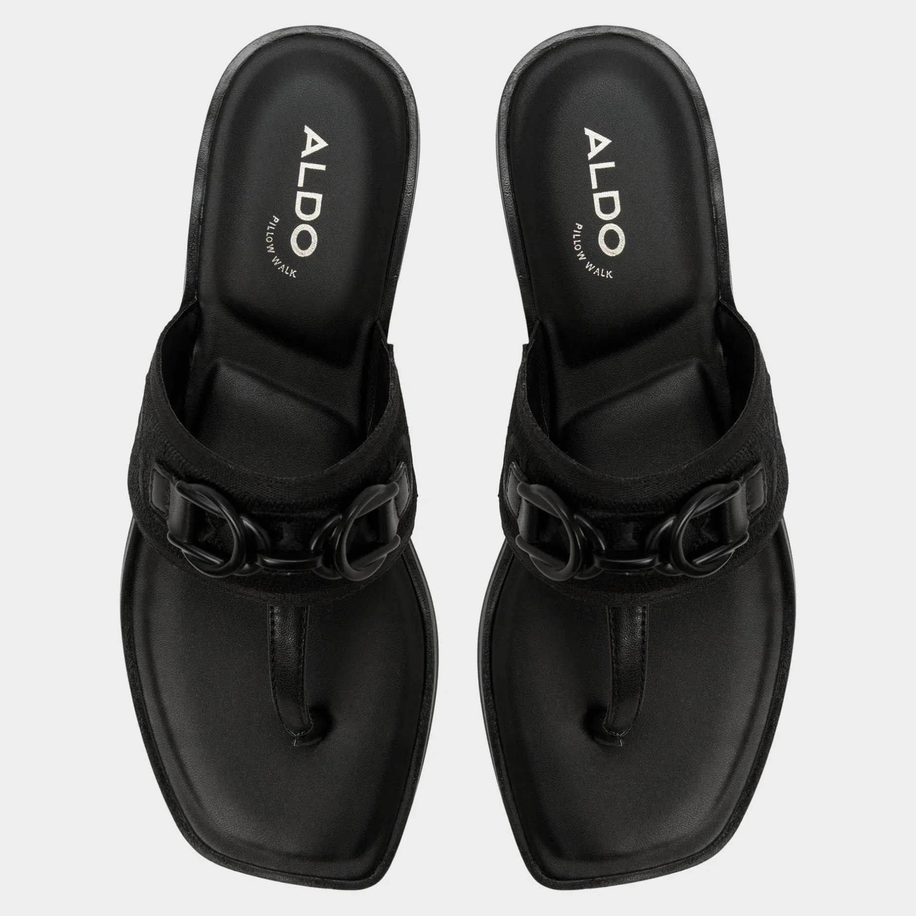 ALDO Flat Sandals^Coralynna Black