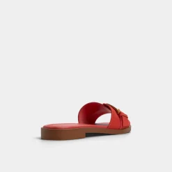 ALDO Flat Sandals^Dallaedar Medium Red