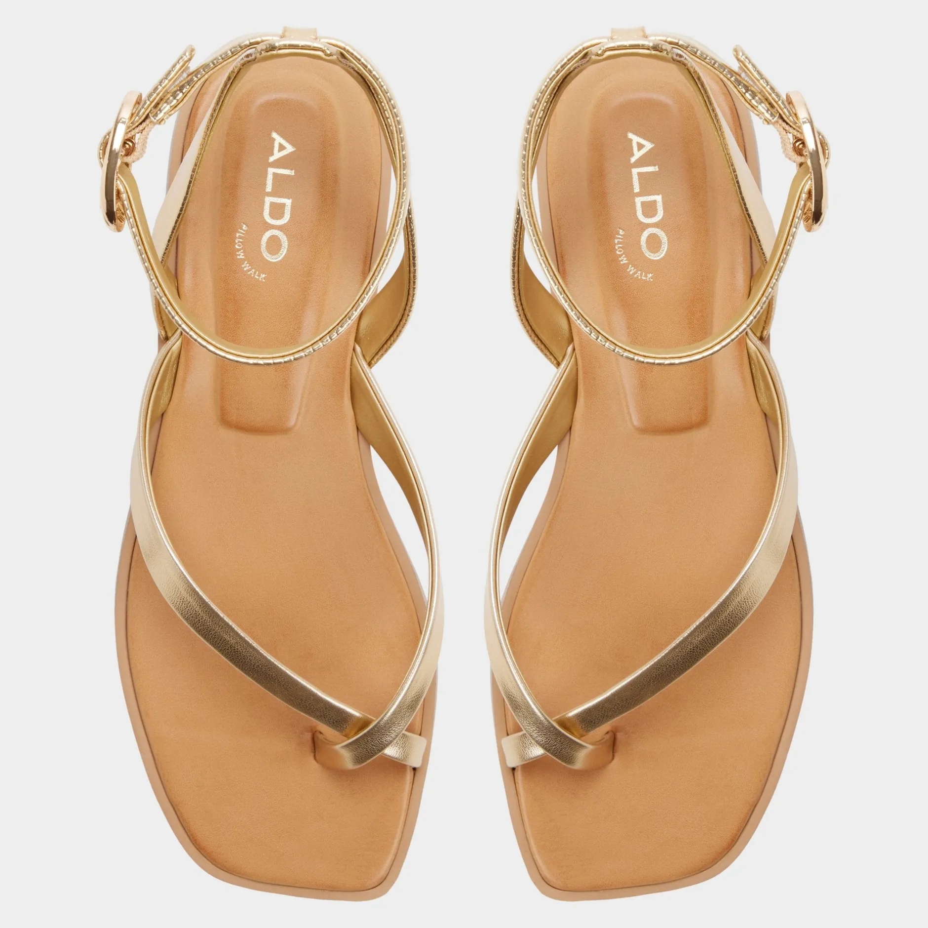 ALDO Flat Sandals^Daressi Gold