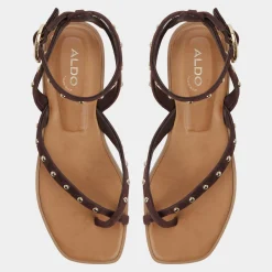 ALDO Flat Sandals^Daressi Dark brown