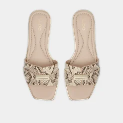 ALDO Flat Sandals^Darine Natural