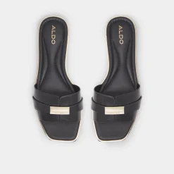 ALDO Flat Sandals^Darine Black