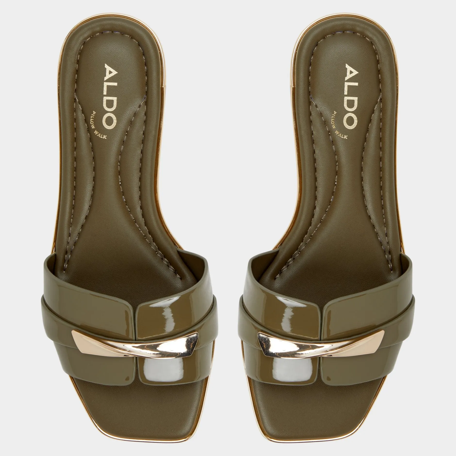 ALDO Flat Sandals^Darlina Other green