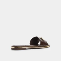 ALDO Flat Sandals^Darlina Medium brown
