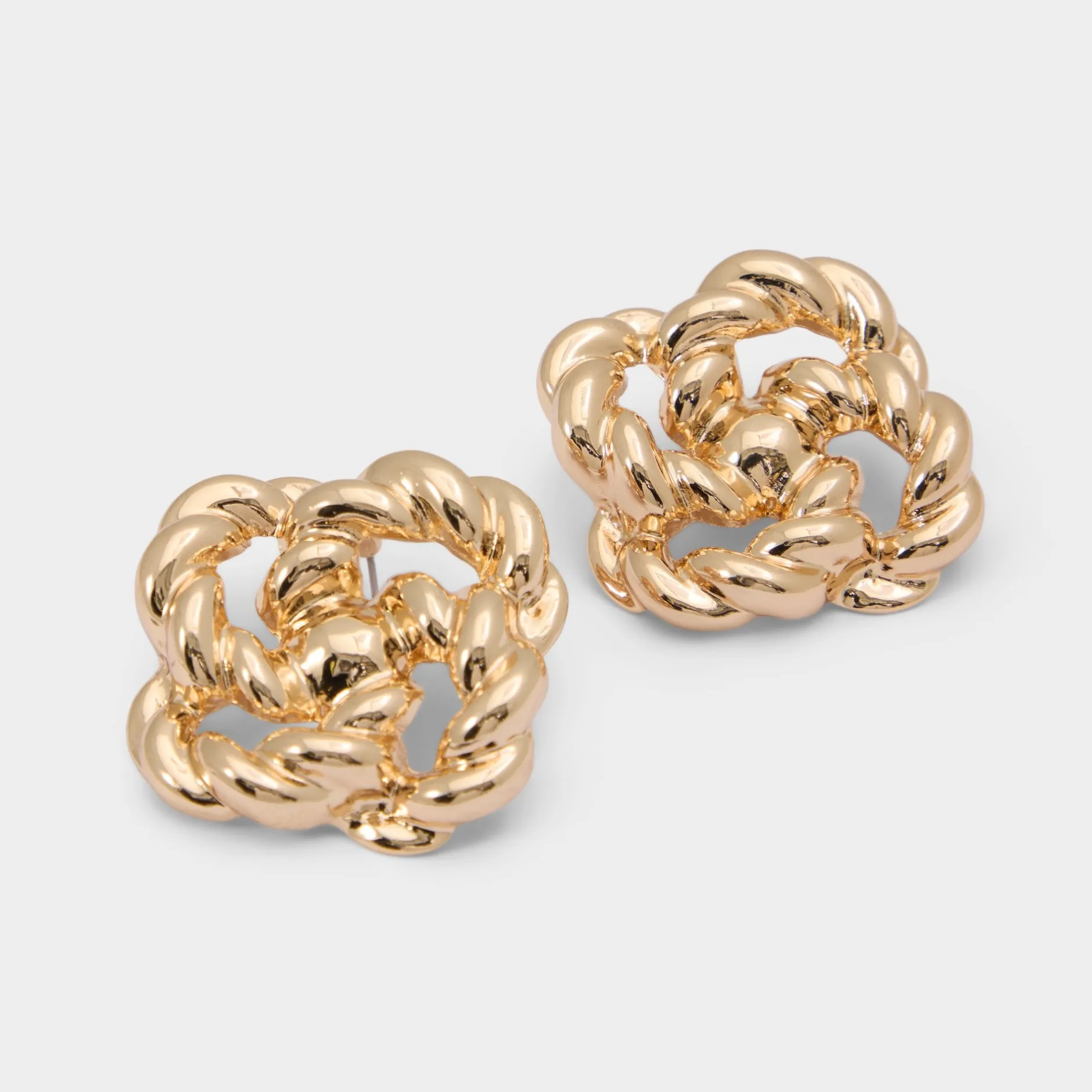 ALDO Accessories|Earrings^Doubleknot Gold