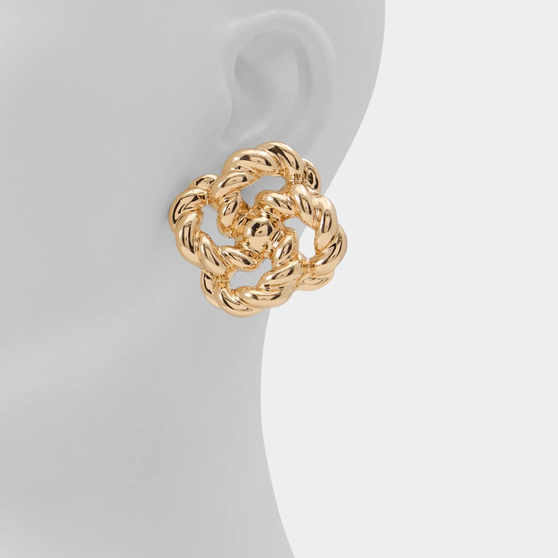 ALDO Accessories|Earrings^Doubleknot Gold