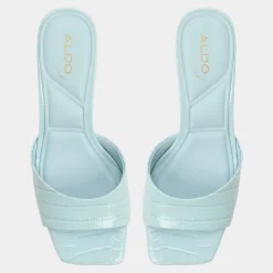 ALDO Mules|Kitten Heels^Enchanting Pastel Blue
