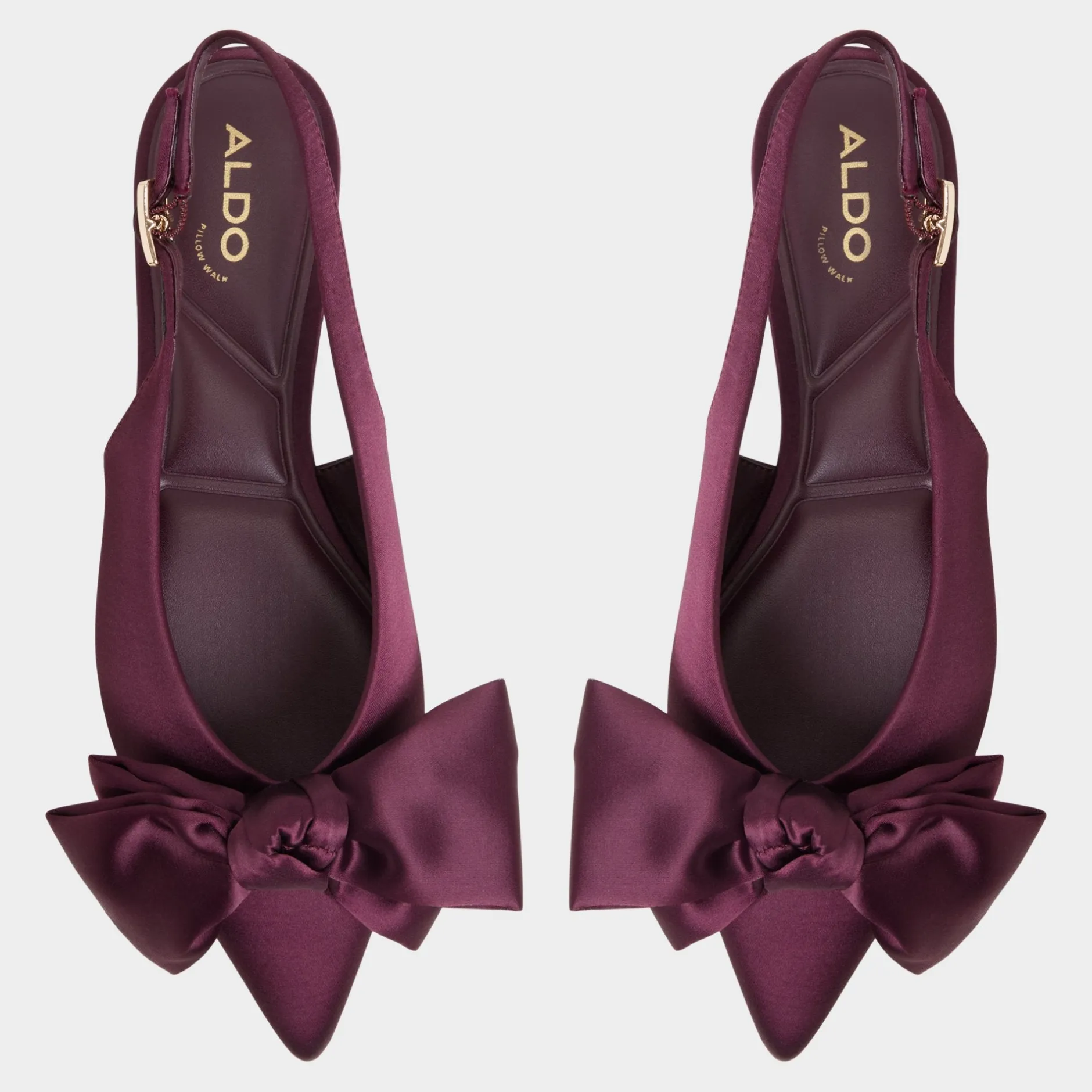 ALDO Ballet Flats^Festive Bordo