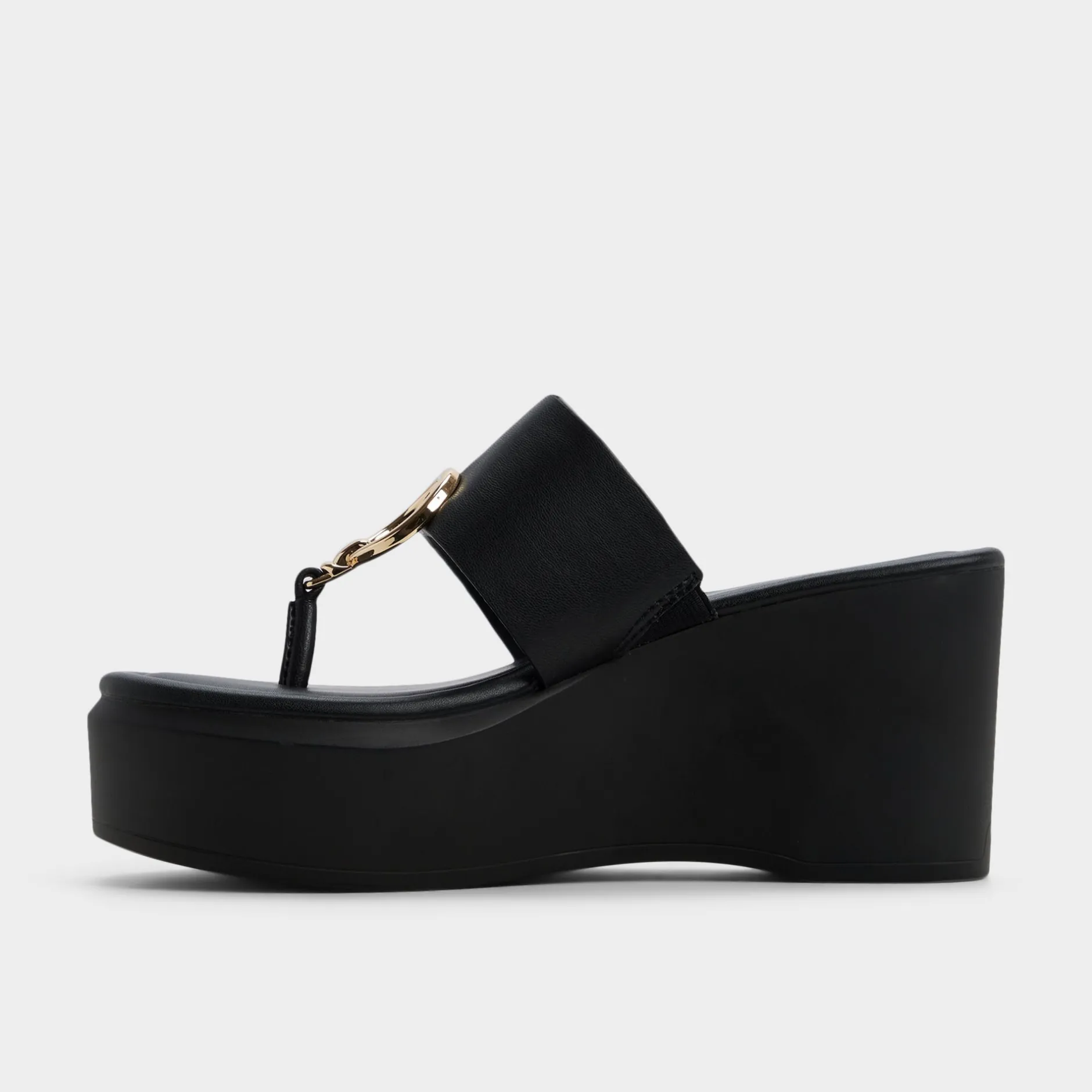 ALDO Flat Sandals^Friegan Black