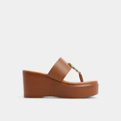 ALDO Flat Sandals^Friegan Medium brown