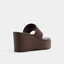ALDO Flat Sandals^Friegan Dark brown