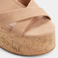 ALDO Wedge Sandals^Gabriana Medium brown