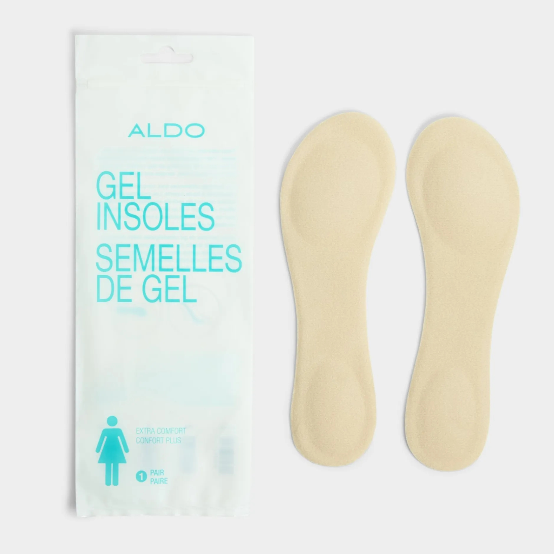 ALDO Shoe Care|Shoe Care^Gel insoles Black