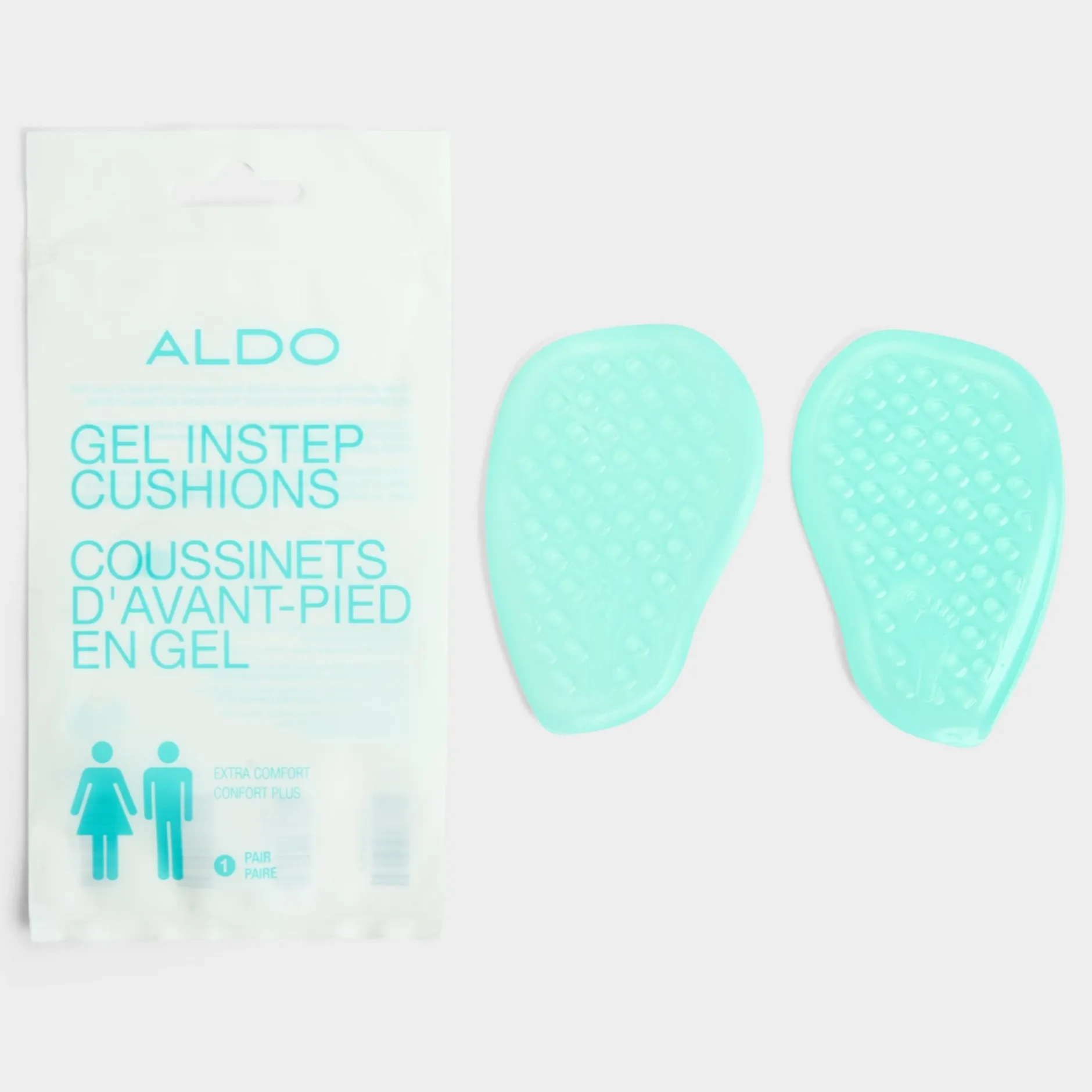 ALDO Shoe Care|Shoe Care^Gel Instep Cushions Clear