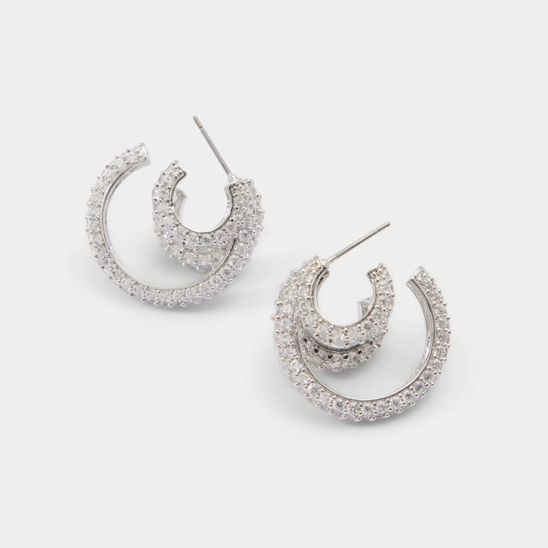 ALDO Accessories|Earrings^Glitzys Silver/clear multi